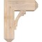Ekena Millwork Merced Craftsman Smooth Bracket w/ Offset Brace, Douglas Fir, 7 1/2"W x 18"D x 22"H BKT0806X18X22MRC04SDF - alternate 3
